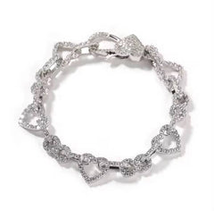 FOREVER HEART LOOP BRACELET
