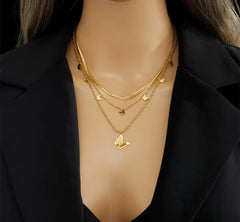 Butterfly 3pcs/set Necklace