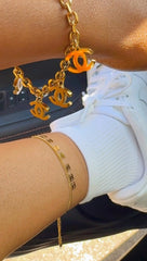 Cc That’s My Type Ankle Bracelet