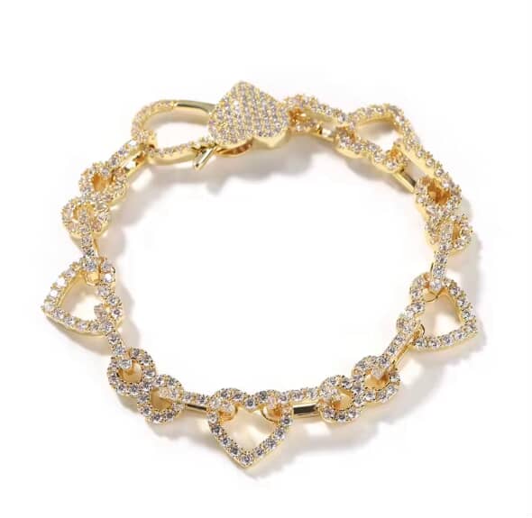 FOREVER HEART LOOP BRACELET