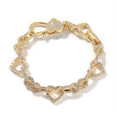 FOREVER HEART LOOP BRACELET