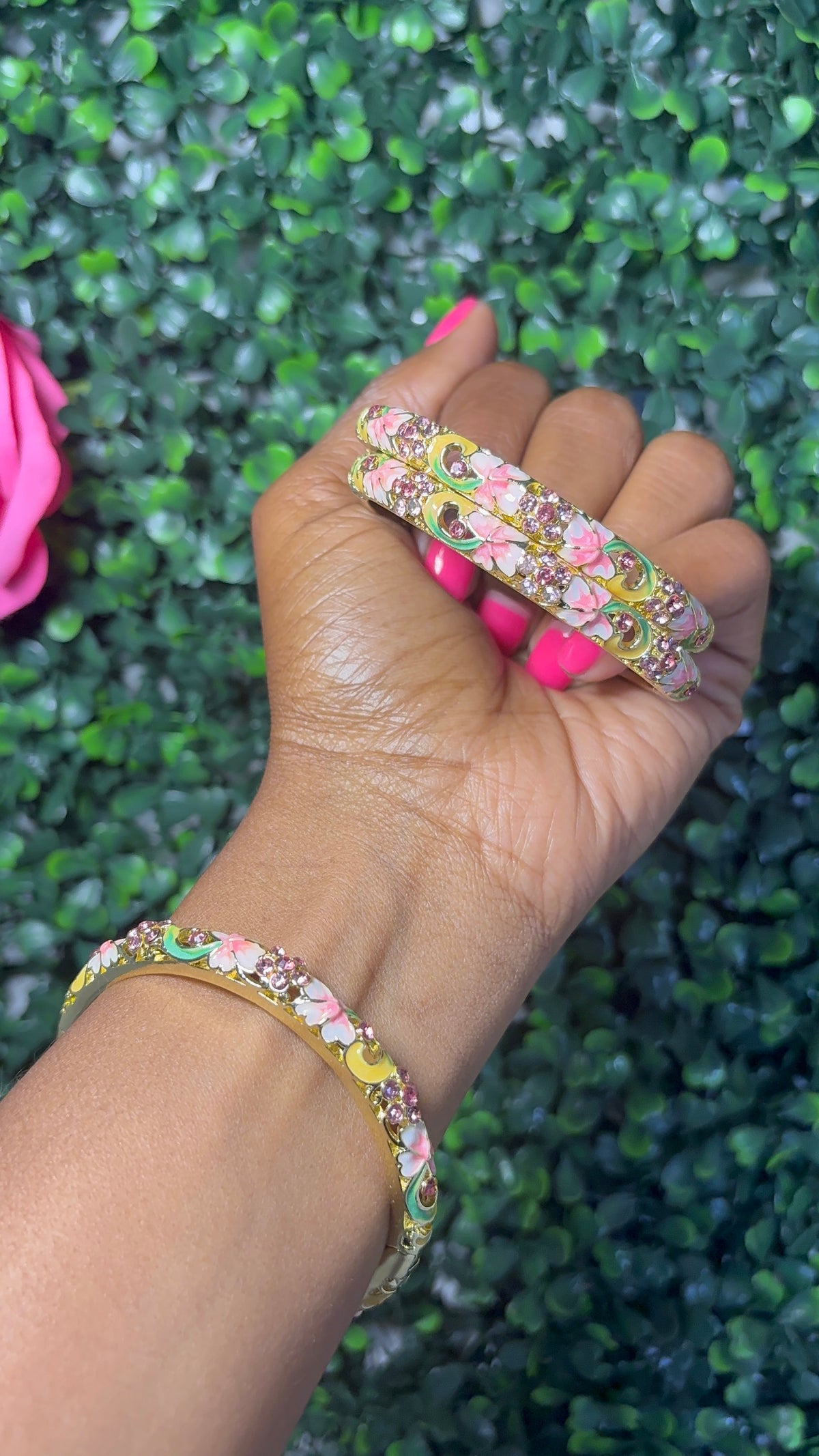Flower Bangles