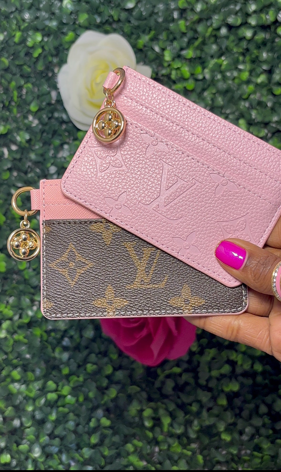 LV Wallet Keychain